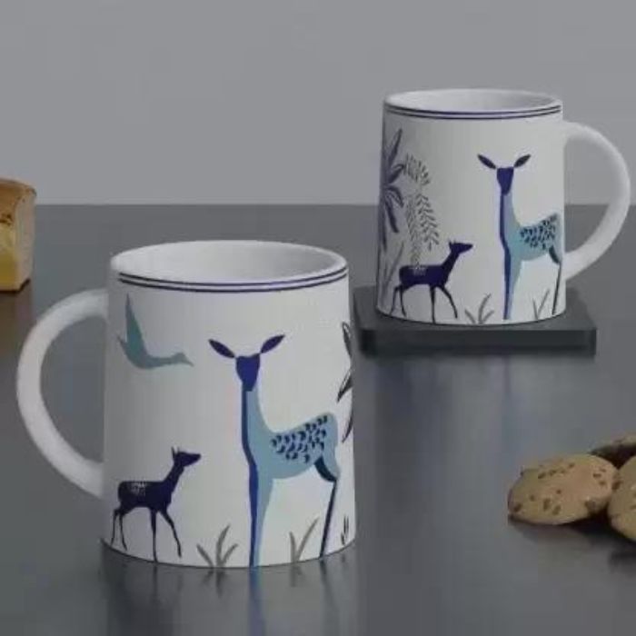 Unique Printed Ceramic Coffee Mug