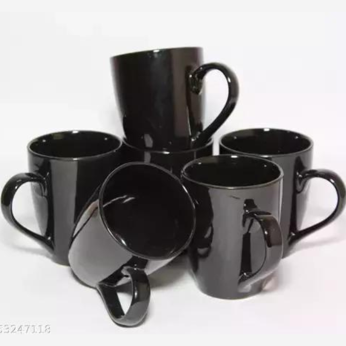 Total Black Glossy Mug