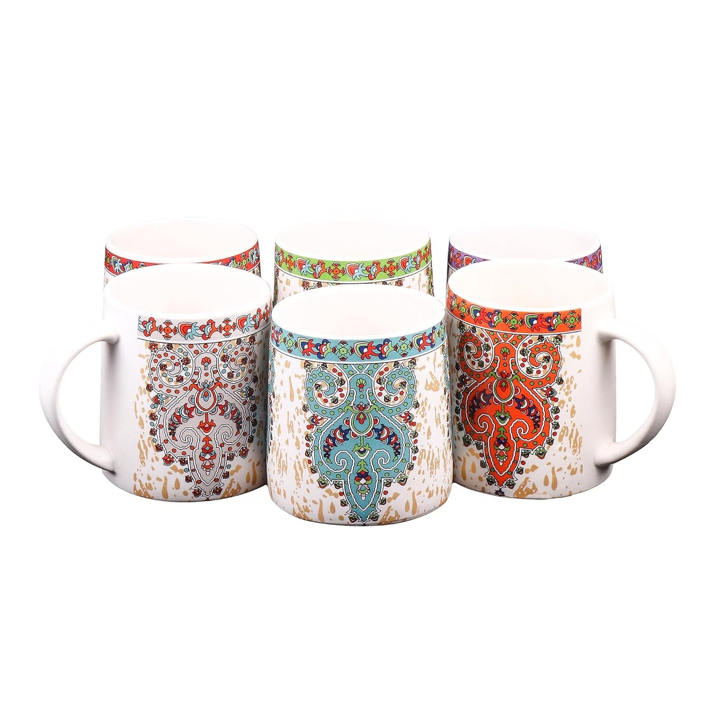 Latest Design Rajasthani Coffee Mugs SET OF 6 PCS
