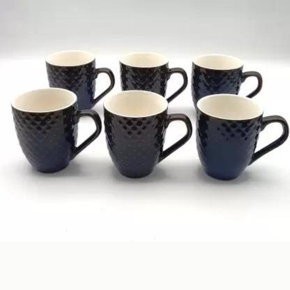 Ceramic Milk Mug New Design Blue