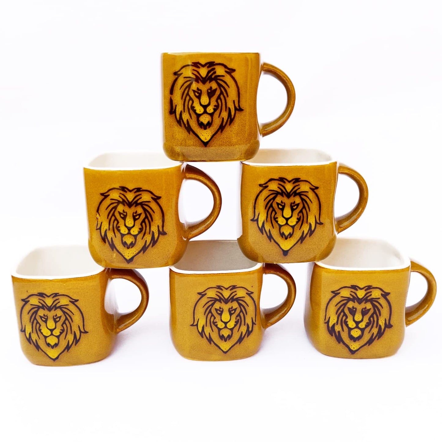 Golden Lion Tea Cups 200 ML