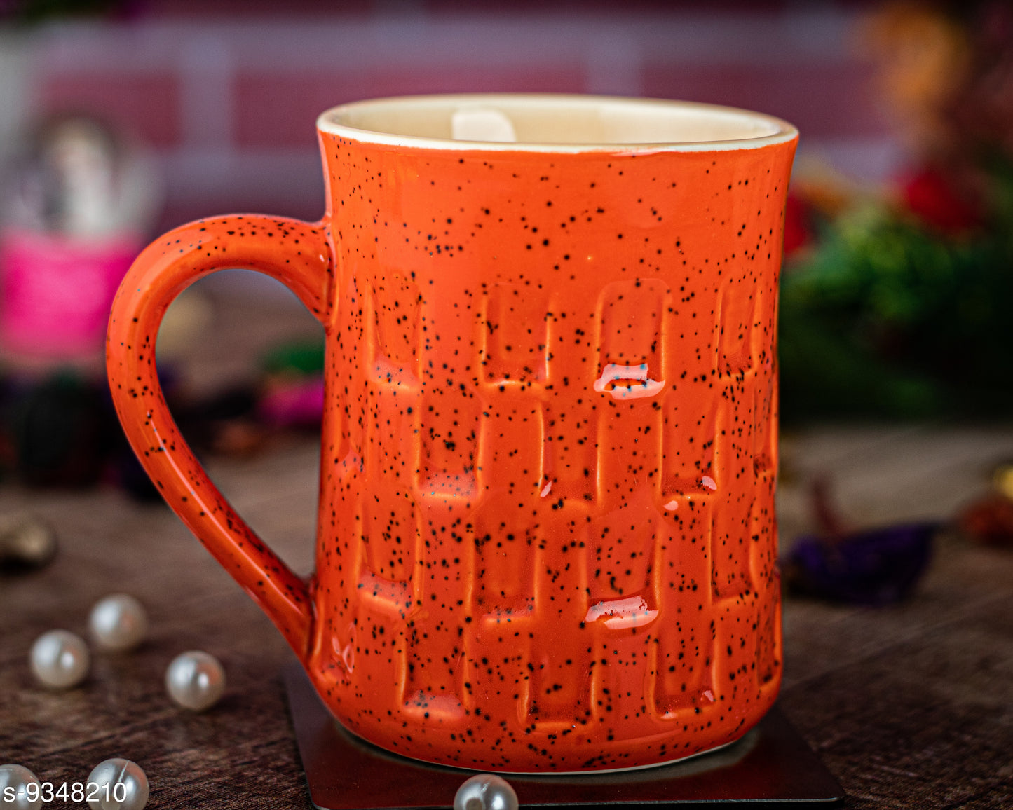 Premium Ceramic Coffee Milk Mug - 325 ML Set of 1