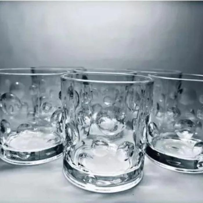 Trending Buble Whiskey Glasses set of 6